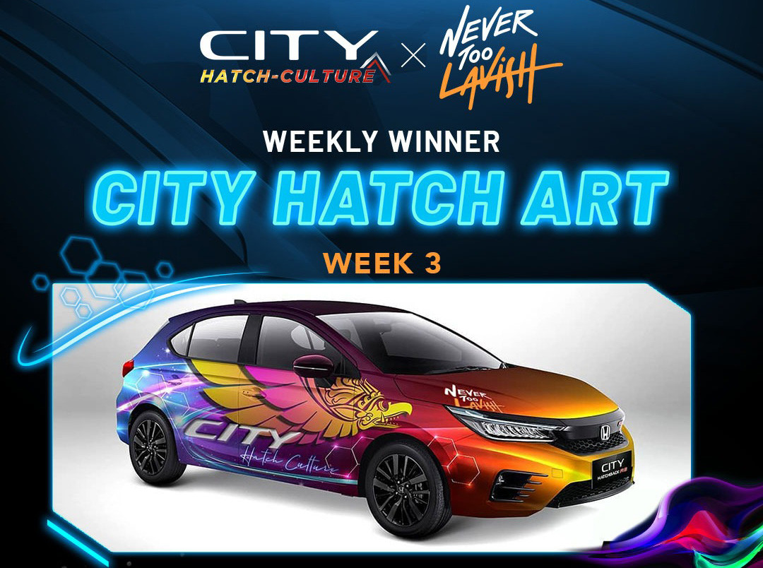 Kompetisi City Hatch Art, Pilih Lima Pemenang Mingguan  