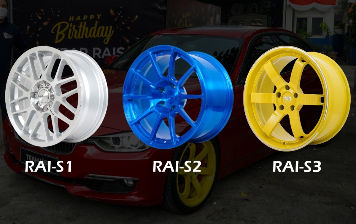 HSR Wheel Luncurkan RAI-S3, Velg Edisi Spesial Khusus Drifting  