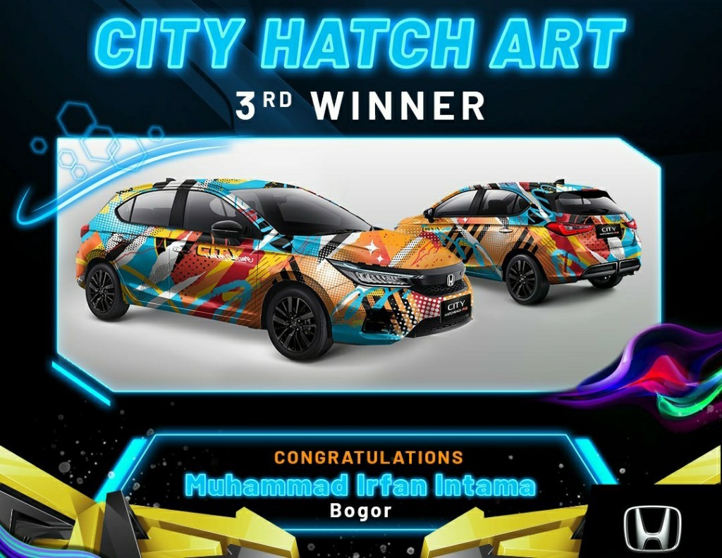 Sisihkan 400 Peserta, Ini Juara Kompetisi Desain 'City Hatch Art'  