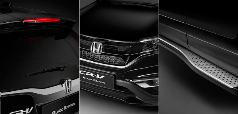 Serba Hitam, Honda CR-V Black Edition Meluncur Di Thailand  