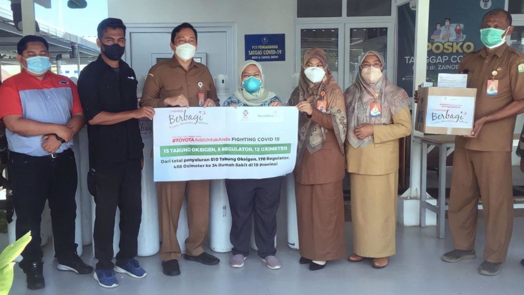 Toyota Perluas Jangkauan Bantuan Alat Medis Dari Aceh Hingga Papua  
