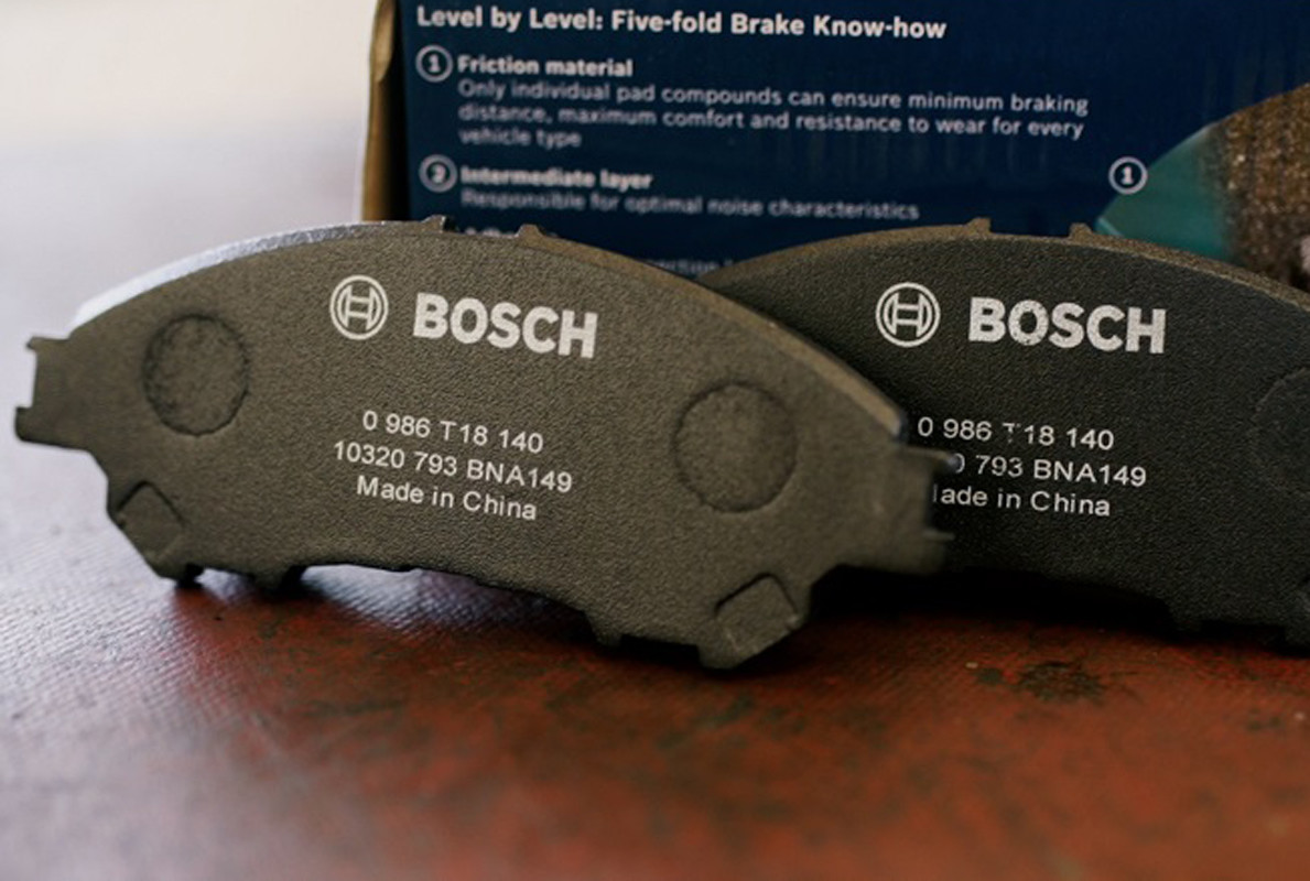 Bosch Pasarkan Kampas Rem Berbahan Non Asbestos 