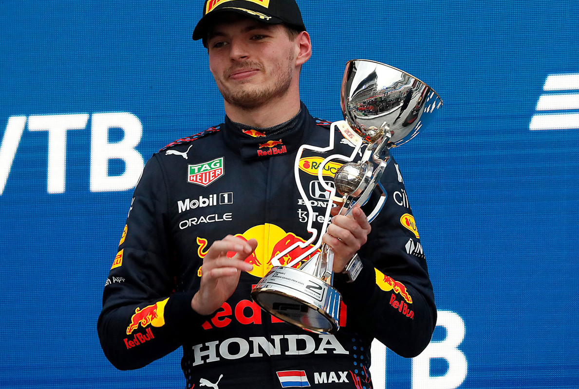 Start Terakhir, Max Verstappen Mampu Podium Kedua di F1 Rusia 