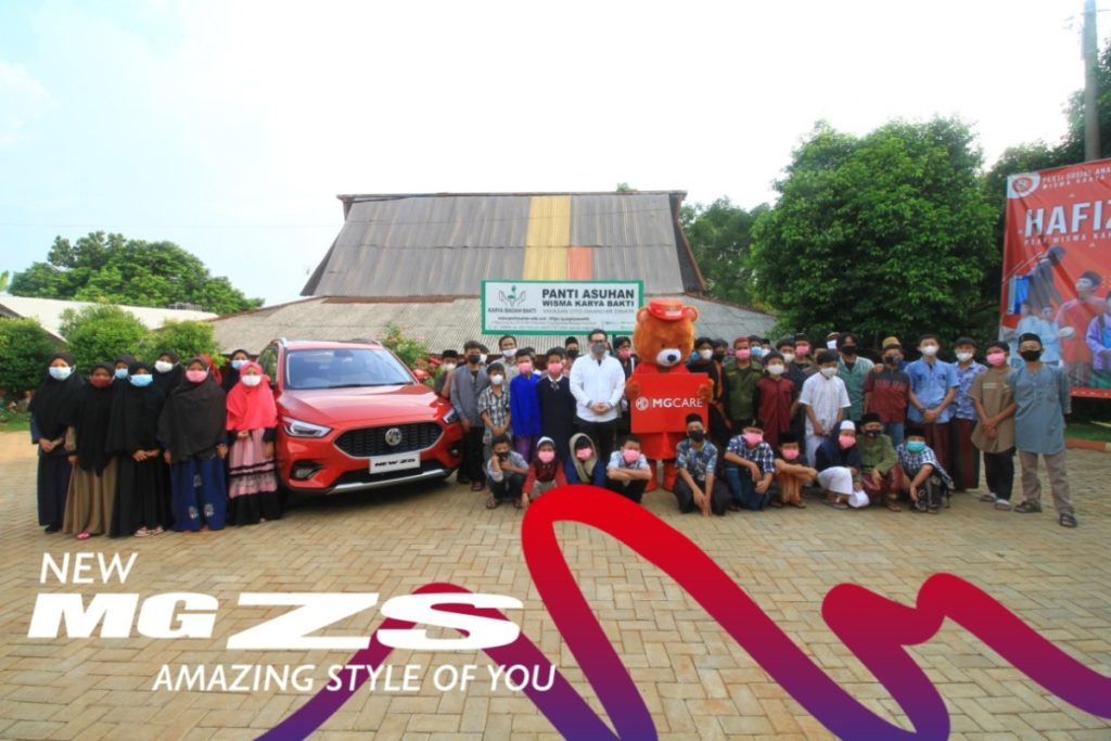 Berbagi Kebahagiaan Bersama MG Indonesia  