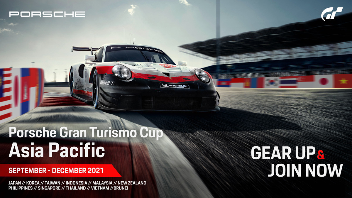 Porsche Gran Turismo Cup Asia Pacific Dimulai 