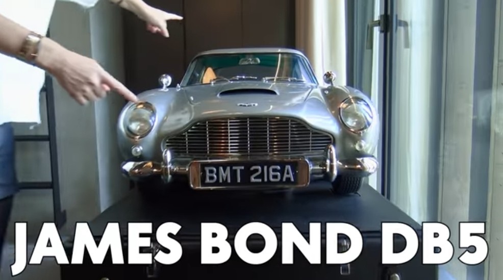 Aston Martin DB5 James Bond Versi Mainan, Hanya Ada 27 Unit 