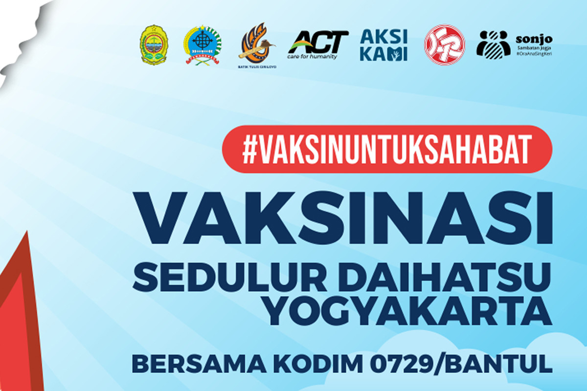 Daihatsu Dukung Program Vaksinasi Untuk Masyarakat Yogyakarta  