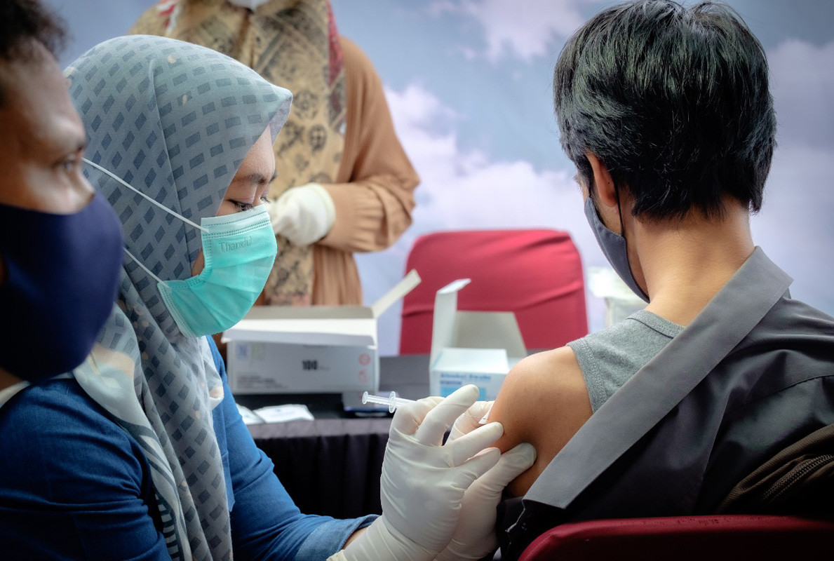 MTC INA Pekanbaru Chapter dan MBCP Gelar Vaksinasi Massal 