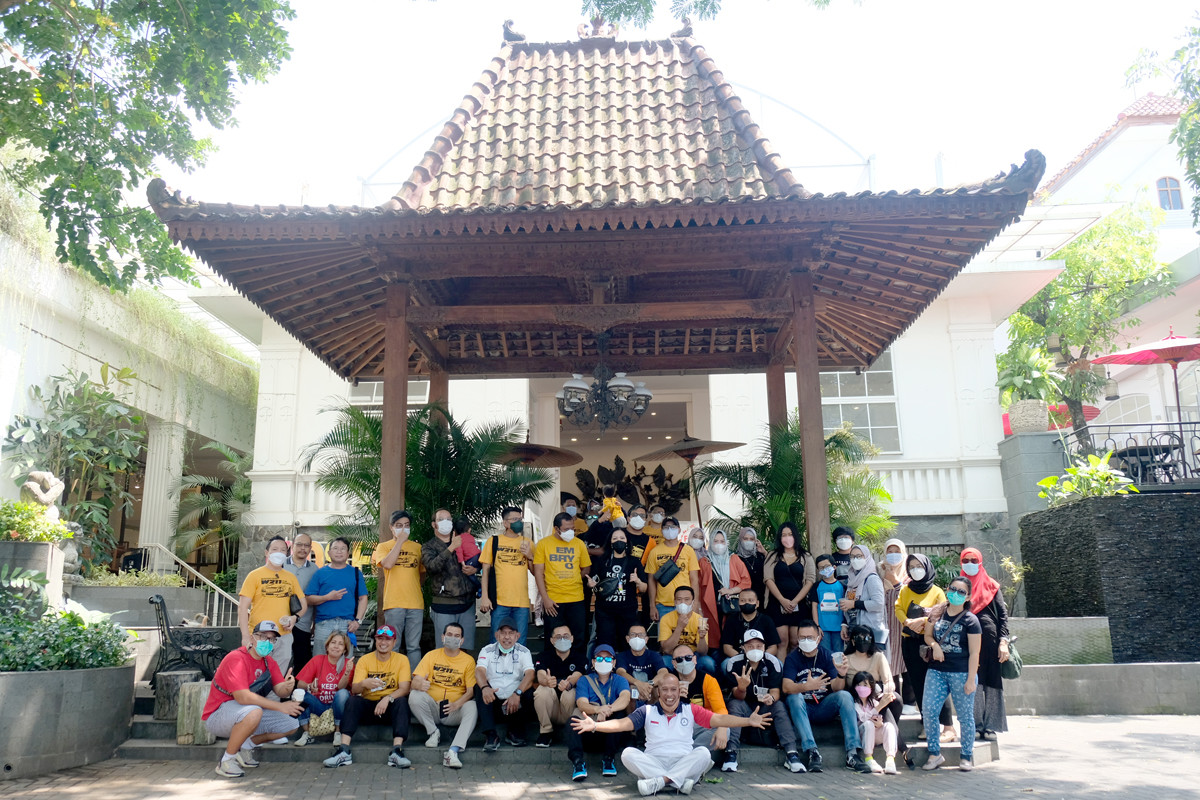 Gelar WOTR, Empat Chapter MB W211 CI Kumpul di Bandung 