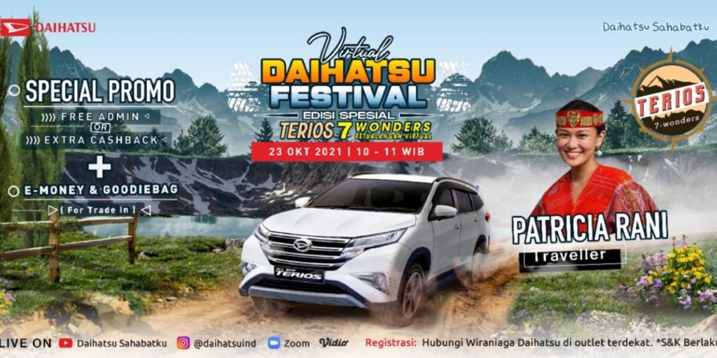 Daihatsu Kembali Menggelar Program Virtual Daihatsu Festival Di Akhir Pekan 