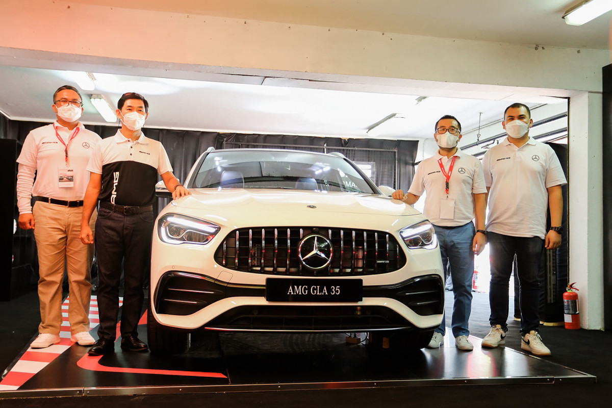 New Mercedes-AMG diperkenalkan di AMG Track Day 2021 
