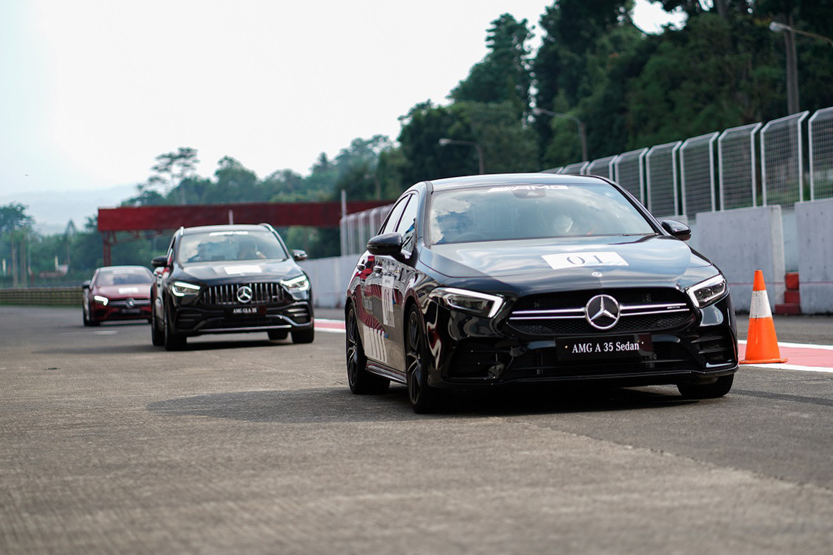New Mercedes-AMG diperkenalkan di AMG Track Day 2021  