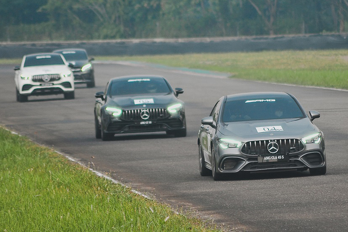 New Mercedes-AMG diperkenalkan di AMG Track Day 2021  