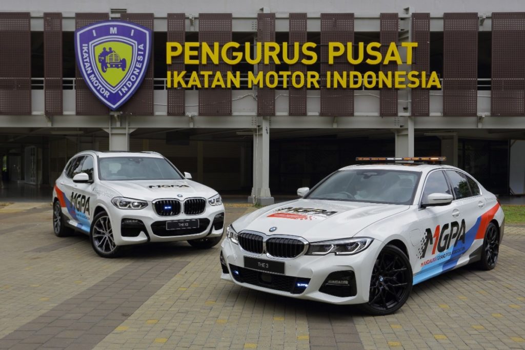 Dua Mobil Listrik BMW Jadi Official Mobility Partner Di Sirkuit Mandalika 