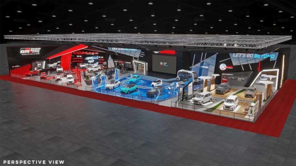 Toyota Siap Hadirkan Futuristic Booth Di GIIAS 2021  