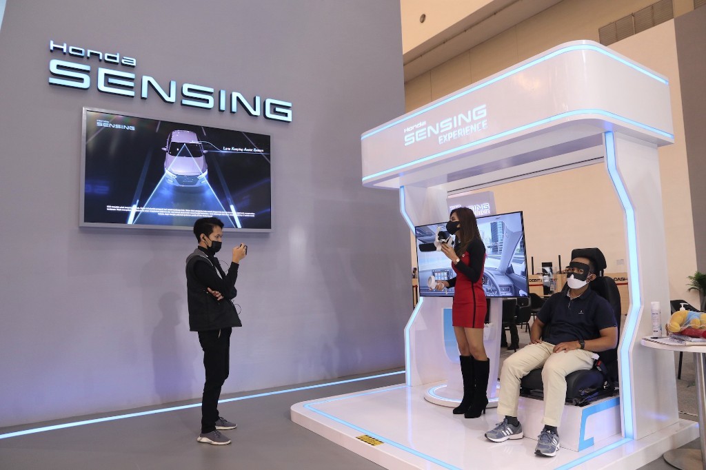 PT HPM Hadirkan Pengalaman Honda Sensing di GIIAS 2021  