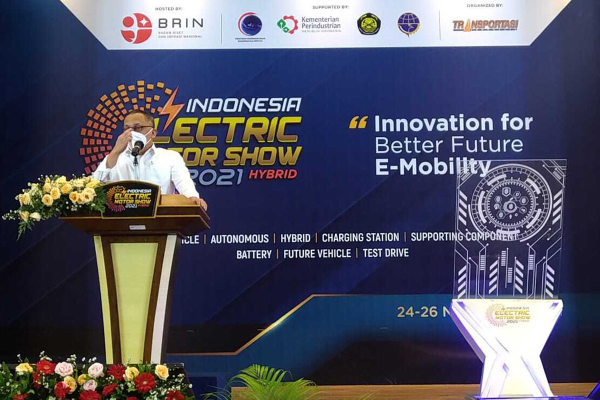 Indonesia Electric Motor Show 2021 Resmi Dibuka 
