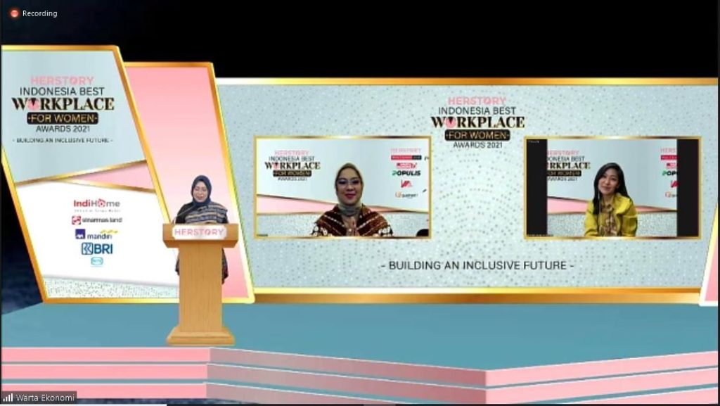 PT TAM Raih Penghargaan Indonesia Best Workplace for Women Awards 2021  