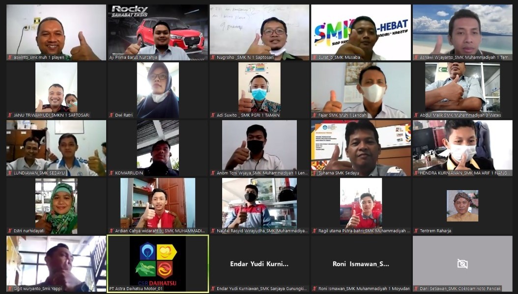 Daihatsu Sharing Teknologi ke Guru SMK se-Yogyakarta  