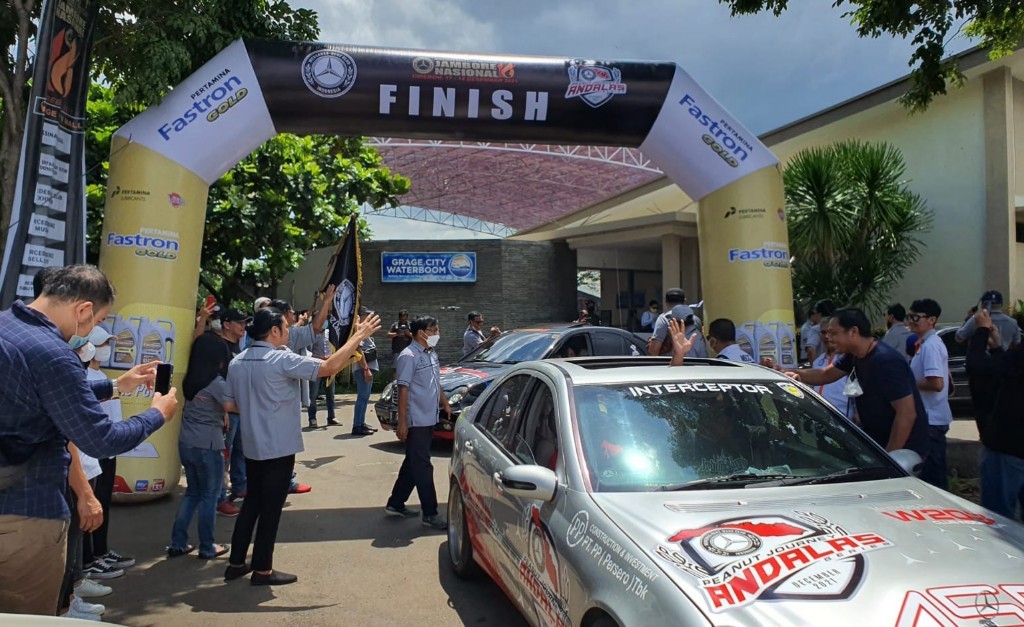Tempuh 7000km, Touring Andalas Peanuts Journey Finish di Cirebon 