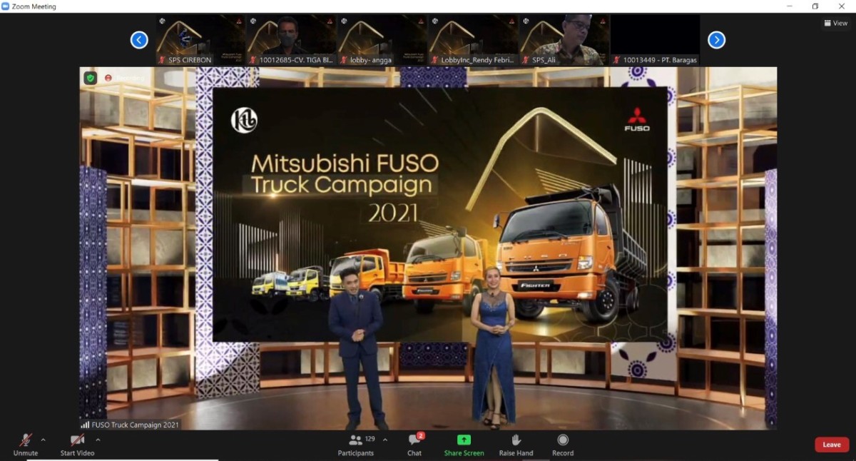 Truck Campaign 2021, Pesanan Mitsubishi Fuso Capai 9.500 