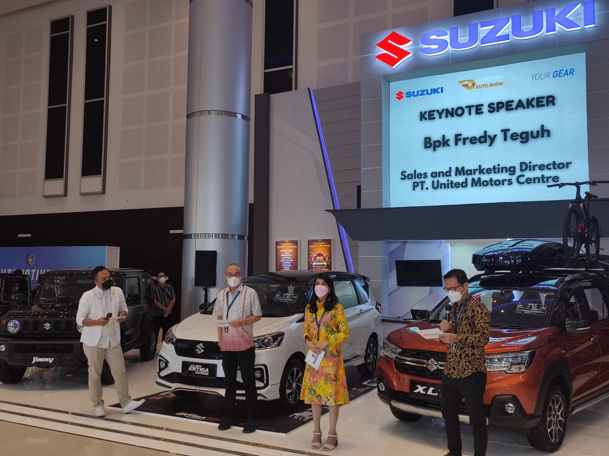 Produk Unggulan Suzuki di GIIAS Surabaya  