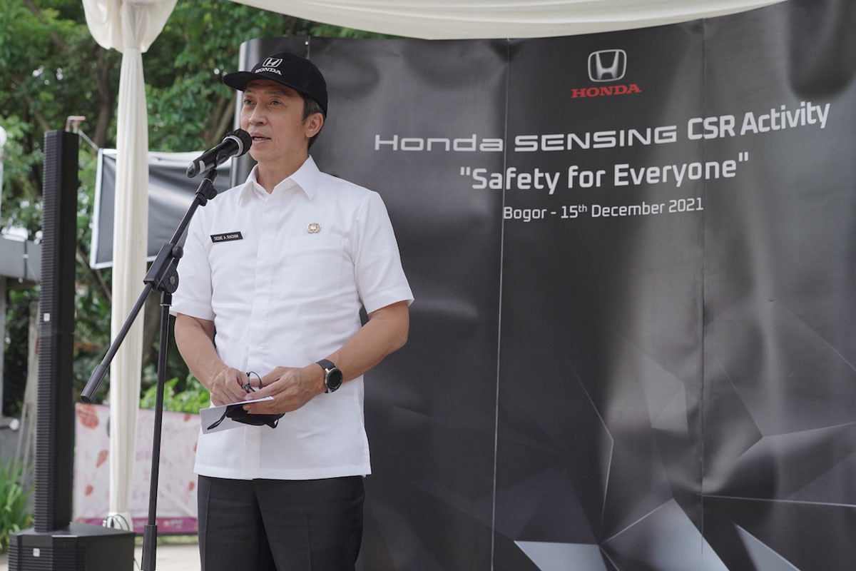 'Safety for Everyone', PT HPM Lengkapi Marka di Kota Bogor 