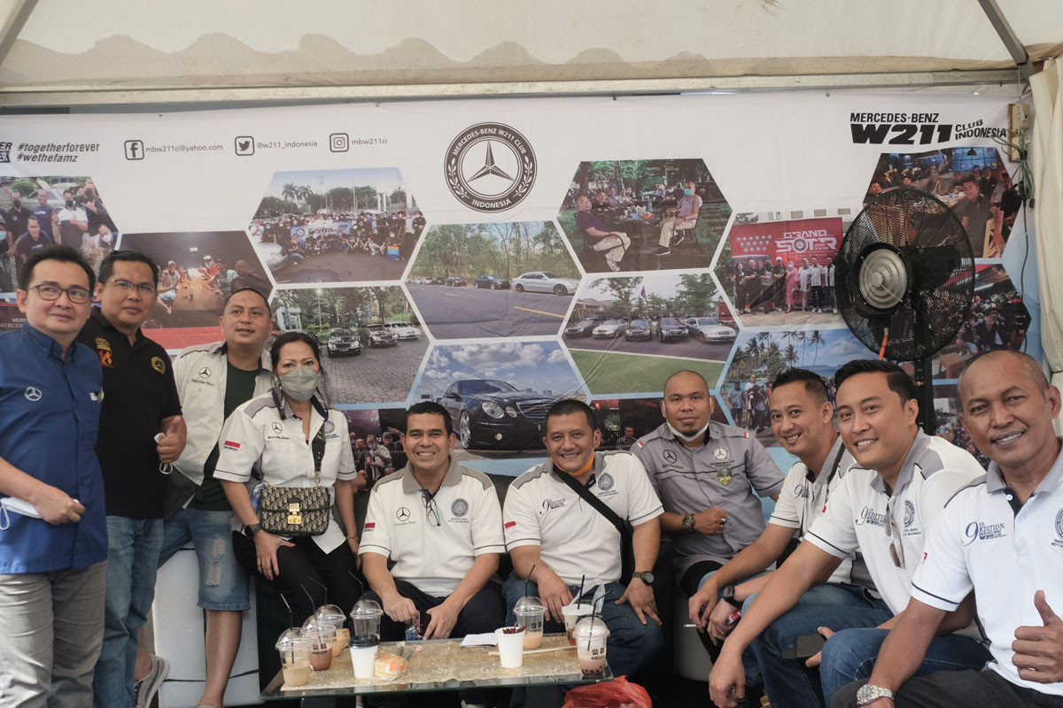 'Be-Benz Day 2022'; Dua Tahun Perjalanan MB W211 CI Bekasi Chapter  