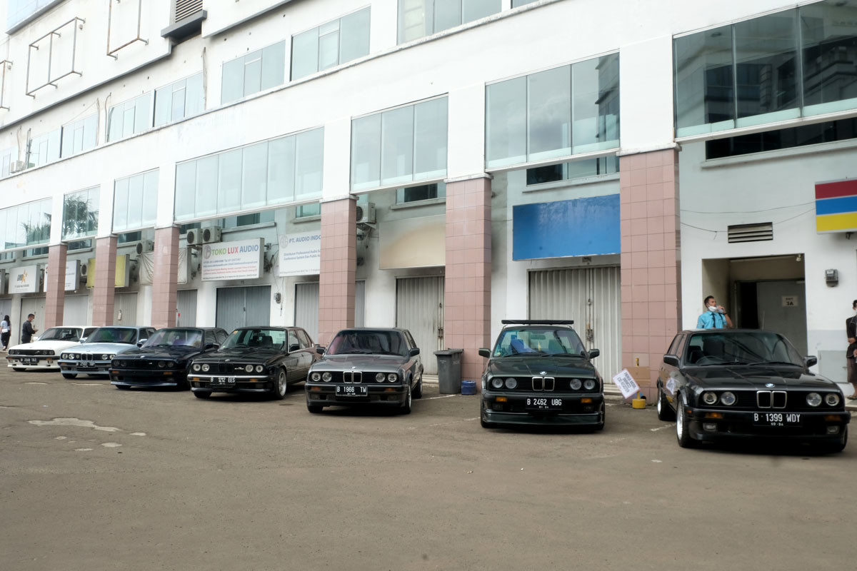 Beberapa Klub BMW Ramaikan Pembukaan Outlet Berdikari Motor 