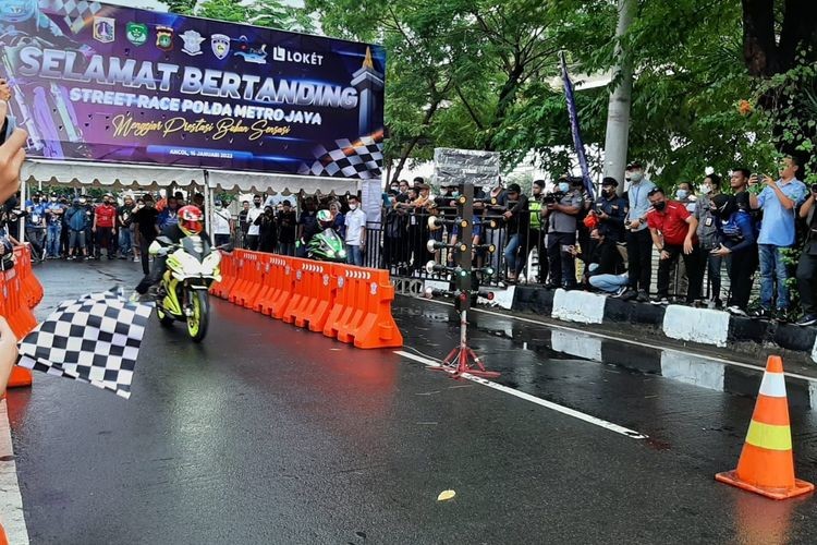 Gelaran 'Street Race' di Ancol Diikuti 350 Pebalap  