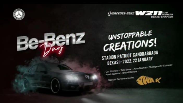 Gelar Be-Benz Day, MB W211 CI Bekasi Chapter Gandeng Pemkot Bekasi 