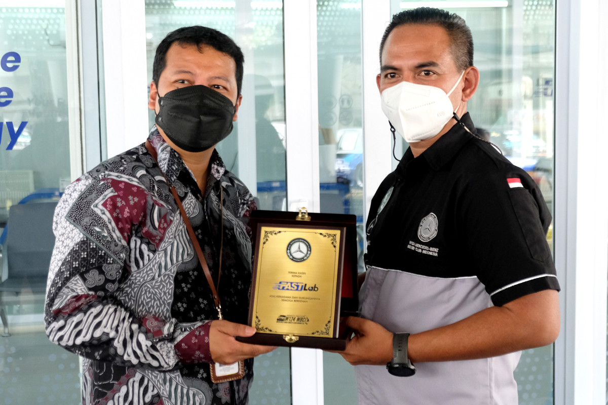 FASTLab Lepas Peserta W124 MBCI Jakarta Chapter 'Tour de Toba Lake'  