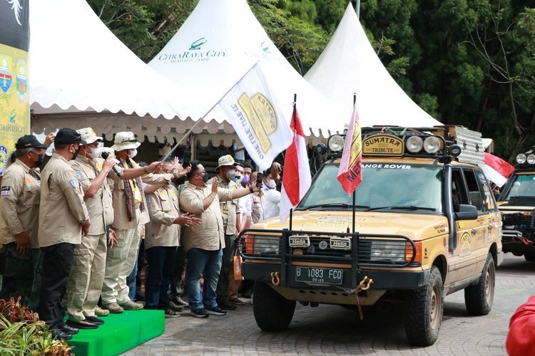 Rally Internasional Camel Trophy Sumatera, Jelajah Indonesia 