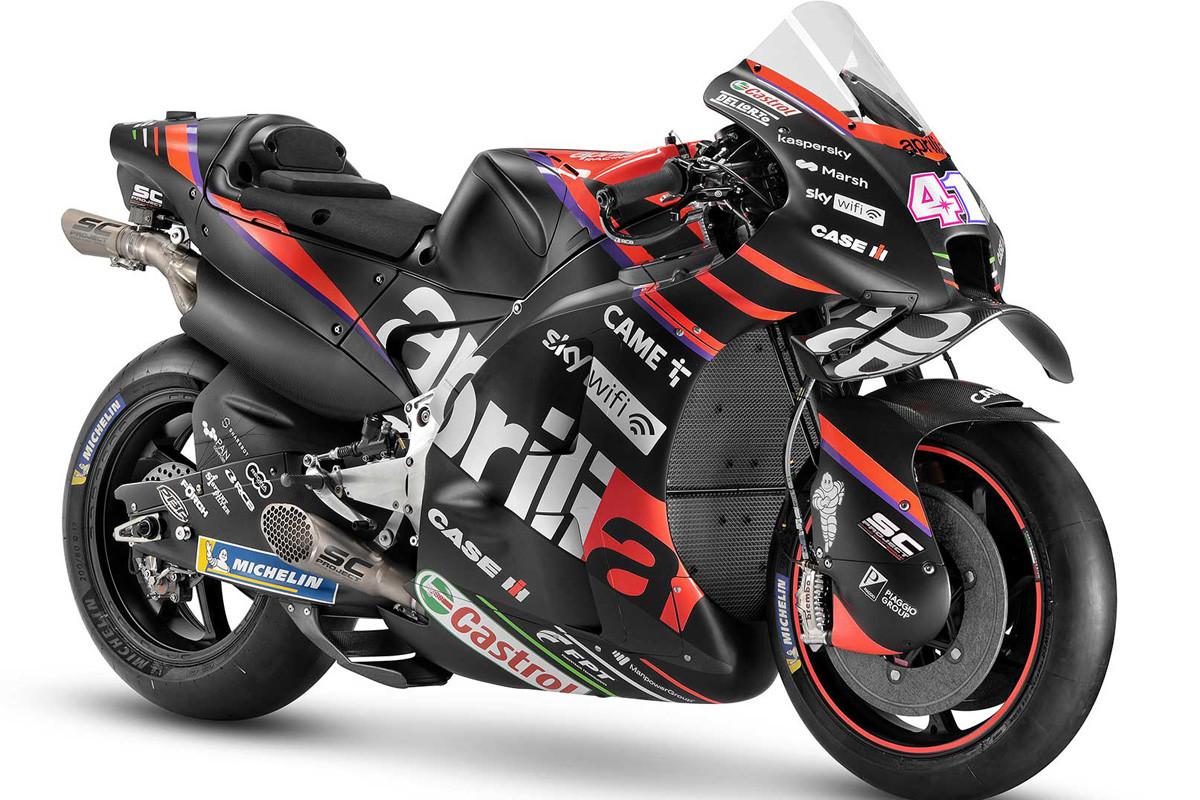 Duo Aprillia Racing Team Siap Tebar Ancaman di MotoGP 2022 