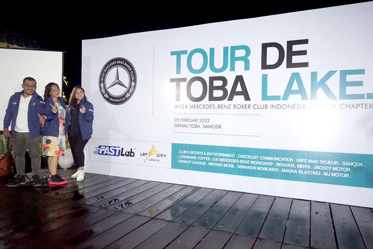 Dukungan FASTLab Untuk 'Tour de Toba Lake' 