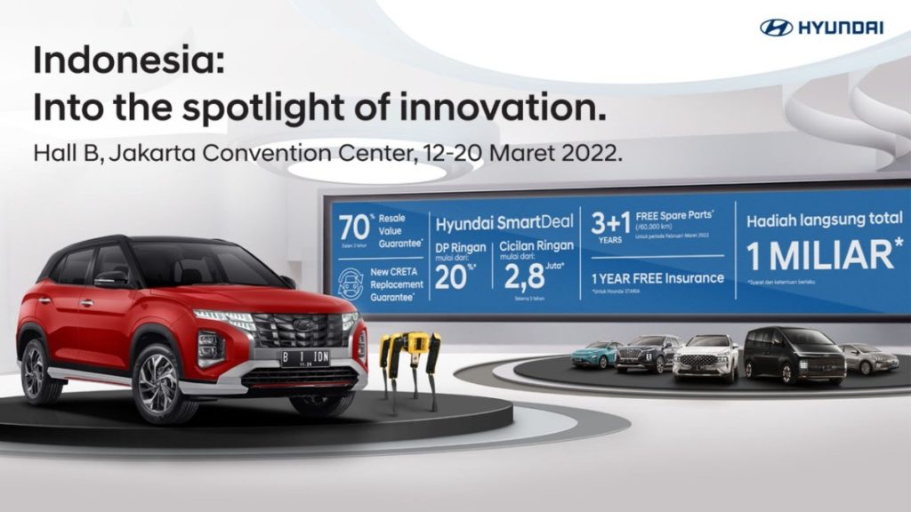 Hyundai Tawarkan Program Penjualan Menarik Di GJAW 2022  