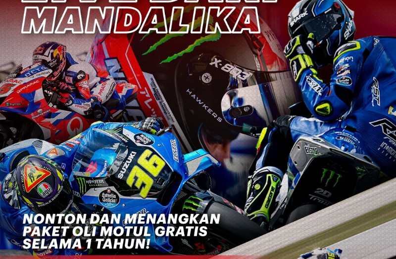 Motul Indonesia Energy Ikut Meriahkan Ajang MotoGP Mandalika 