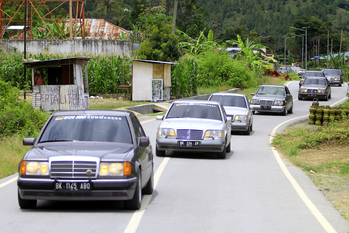 Bersama Medan Chapter, Peserta 'Tour de Toba Lake' Kelilingi Samosir  