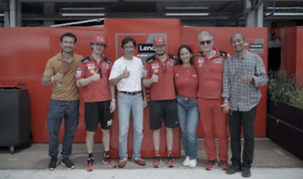 Shell Dukung Performa Motor Tim Ducati Lenovo 