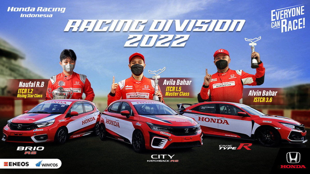 Komposisi Terbaru Honda Racing Indonesia Jelang Musim Balap 2022  