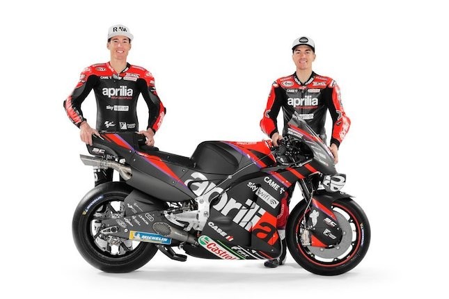 Duo Aprillia Racing Team Siap Tebar Ancaman di MotoGP 2022  