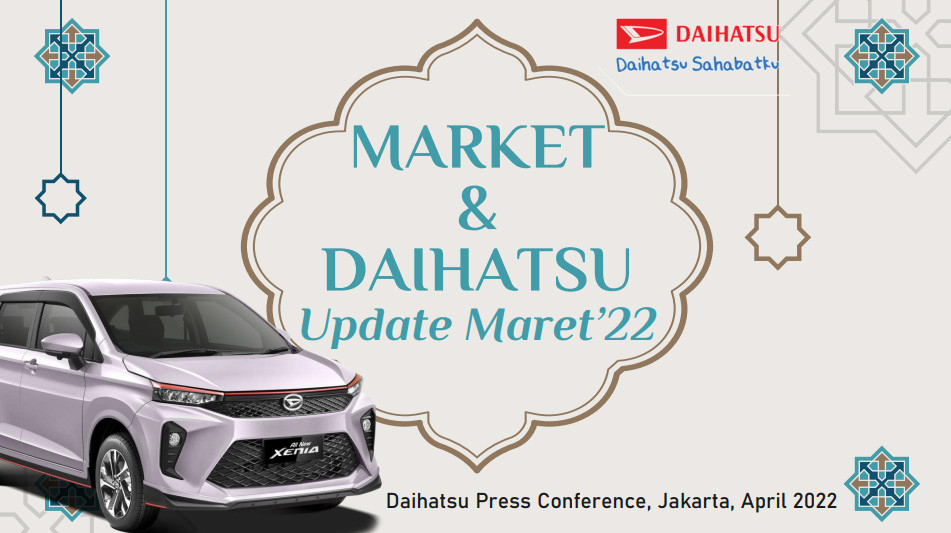 Tutup Kuartal I 2022, Penjualan Daihatsu Cetak Market Share 19,7% 