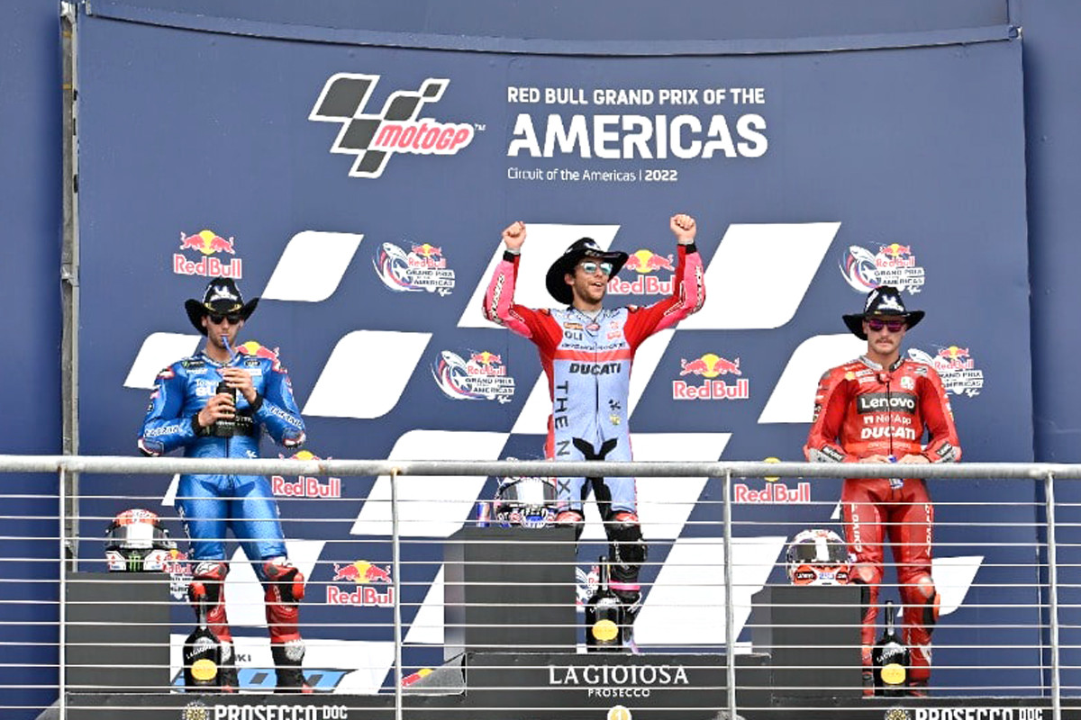 Federal Oil Sanjung Keberhasilan Bastianini di MotoGP Amerika 2022  