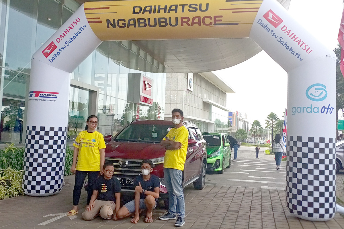 Keseruan Peserta Daihatsu Ngabubu-RACE 2022  