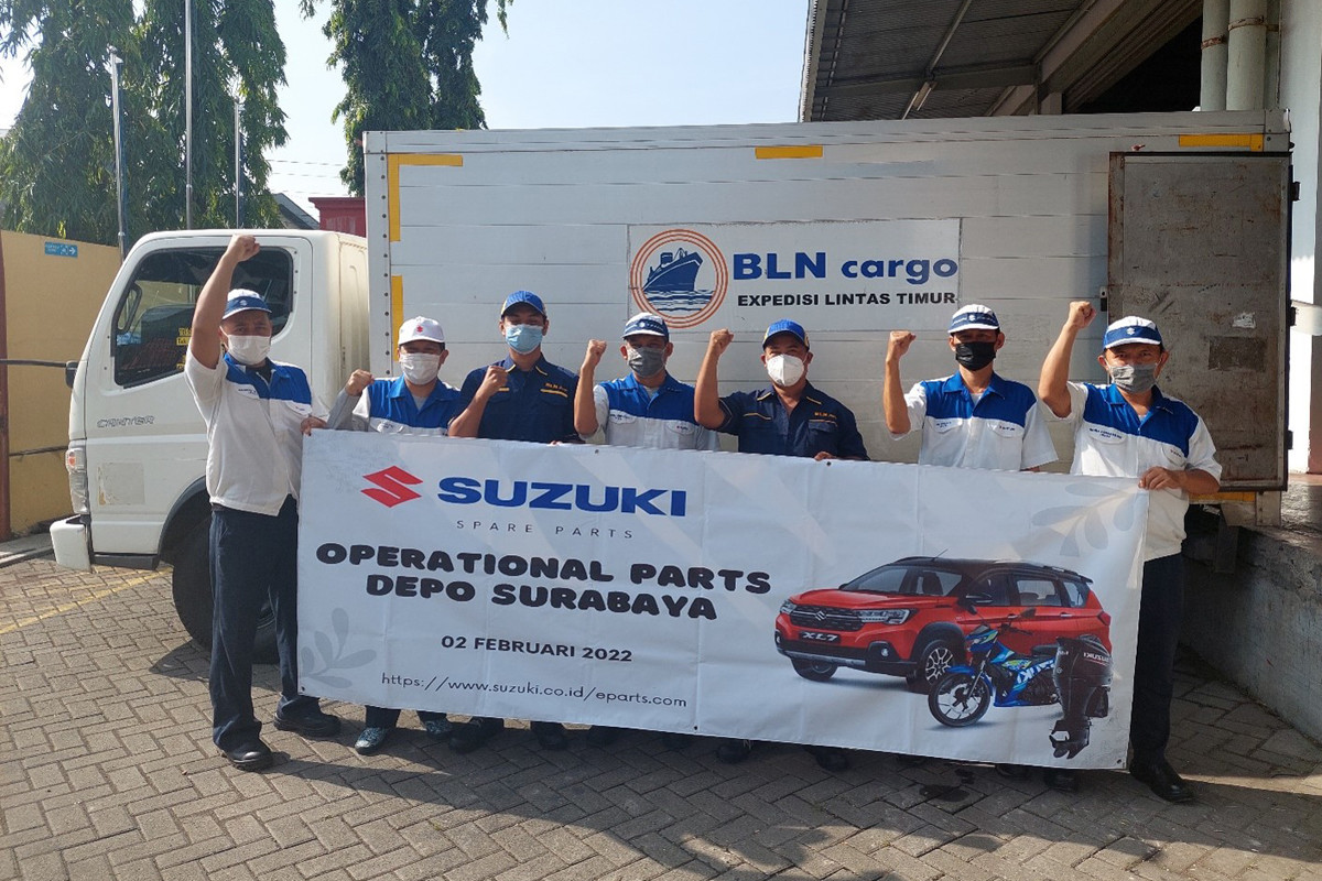 Jamin Ketersediaan Suku Cadang, Suzuki Buka Depo di Surabaya  