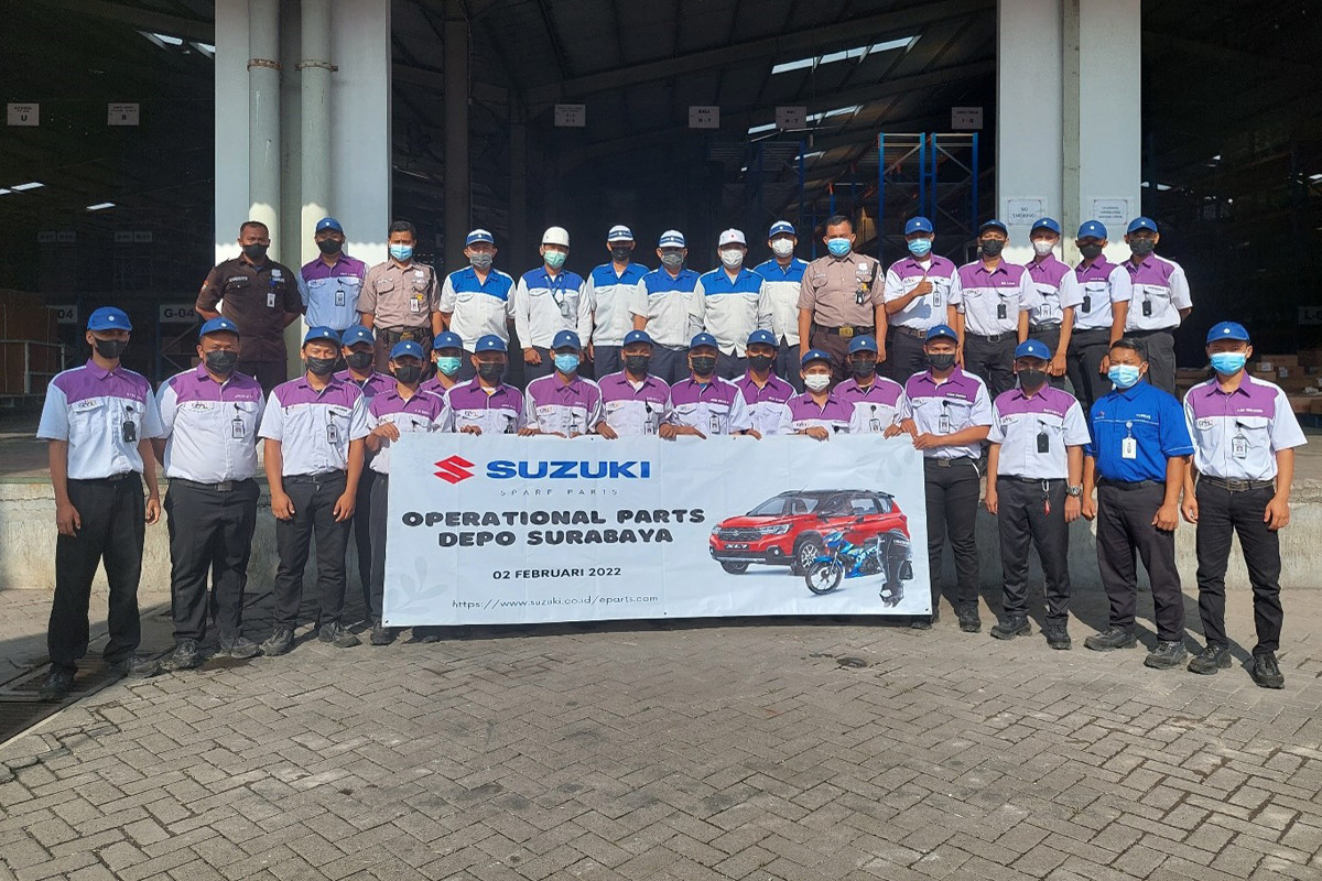 Jamin Ketersediaan Suku Cadang, Suzuki Buka Depo di Surabaya  