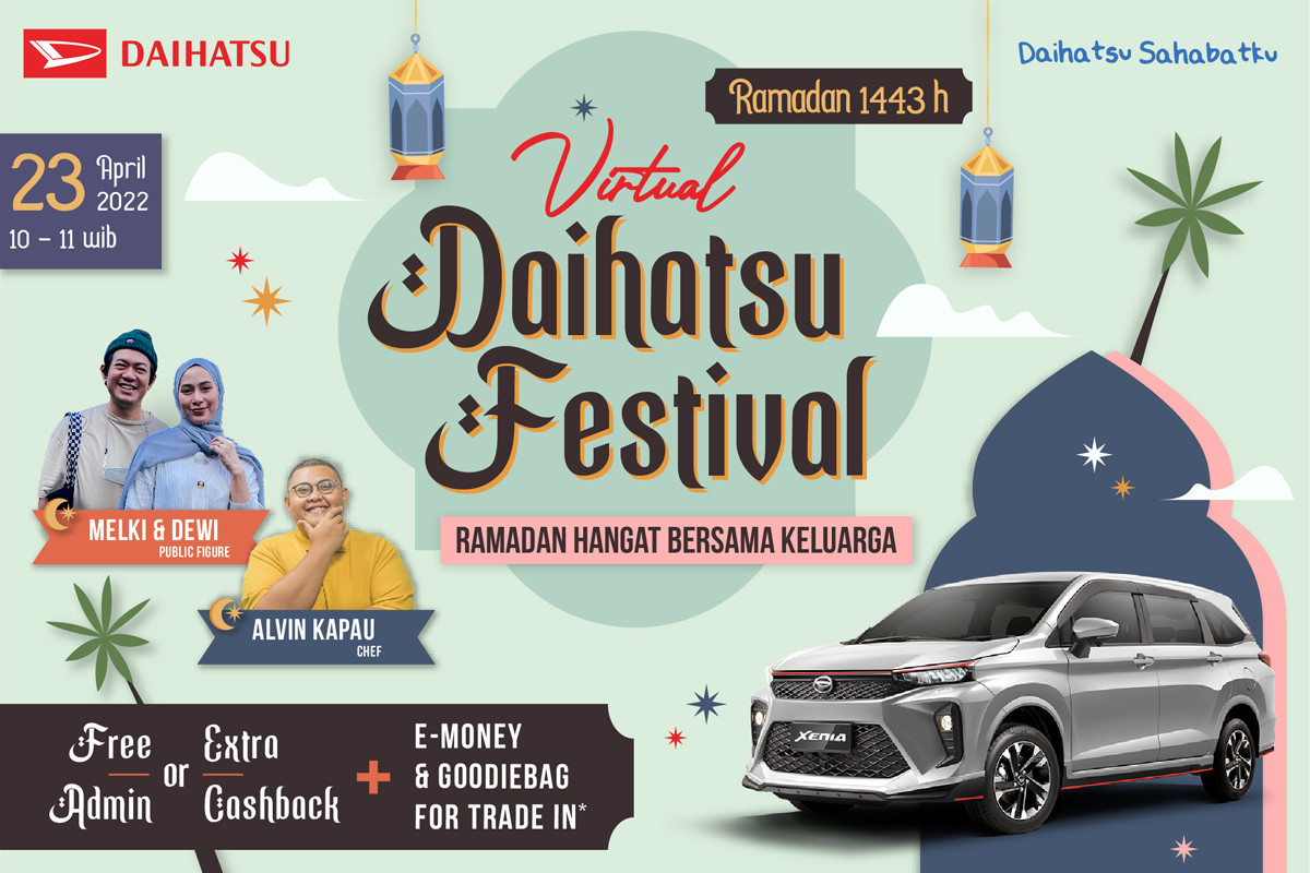 Virtual Daihatsu Festival, Tawarkan Berbagai Promo Menarik 