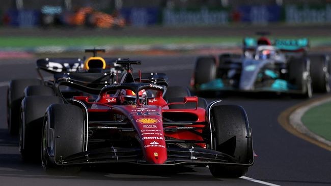 Menang di F1 GP Australia, Ferrari Jauh Memimpin  