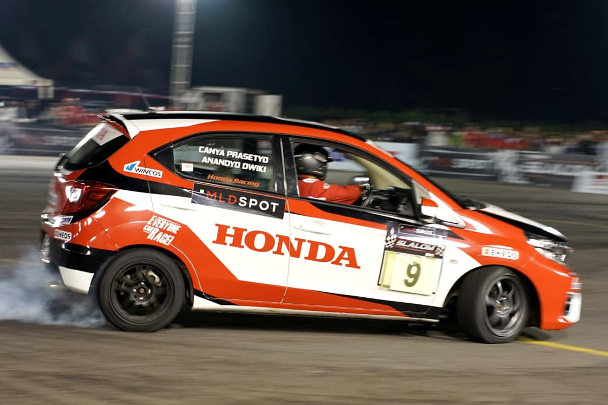Partisipasi Honda Racing Indonesia di Kejurnas Slalom 2022  