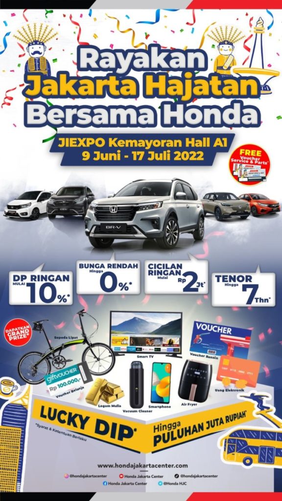Honda Tawarkan Ragam Program Menarik Di Jakarta Fair 2022  